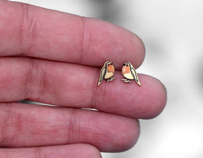 Robin Stud Earrings
