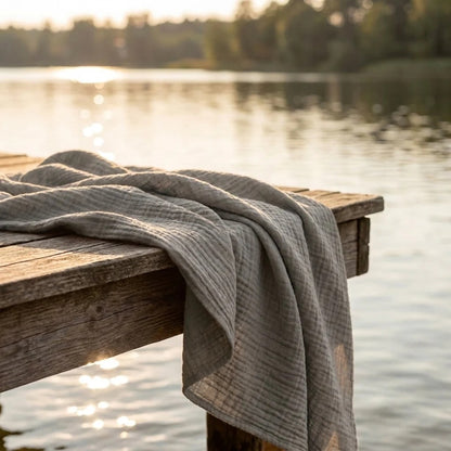 Organic Cotton Muslin Blanket