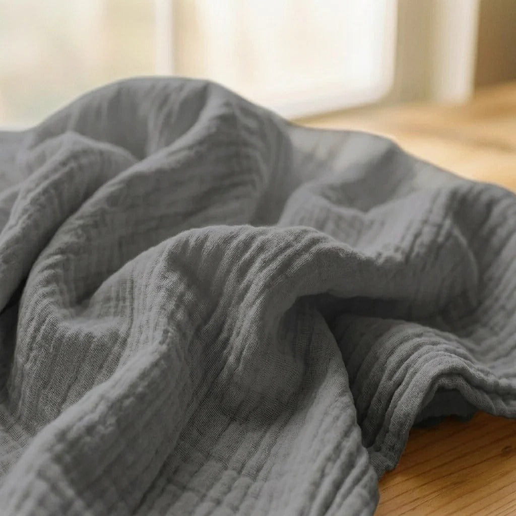 Organic Cotton Muslin Blanket