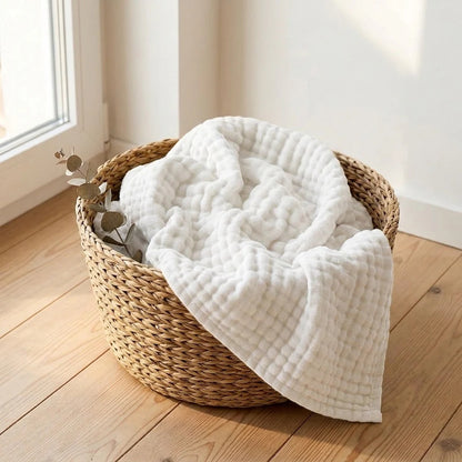 Organic Cotton Muslin Blanket
