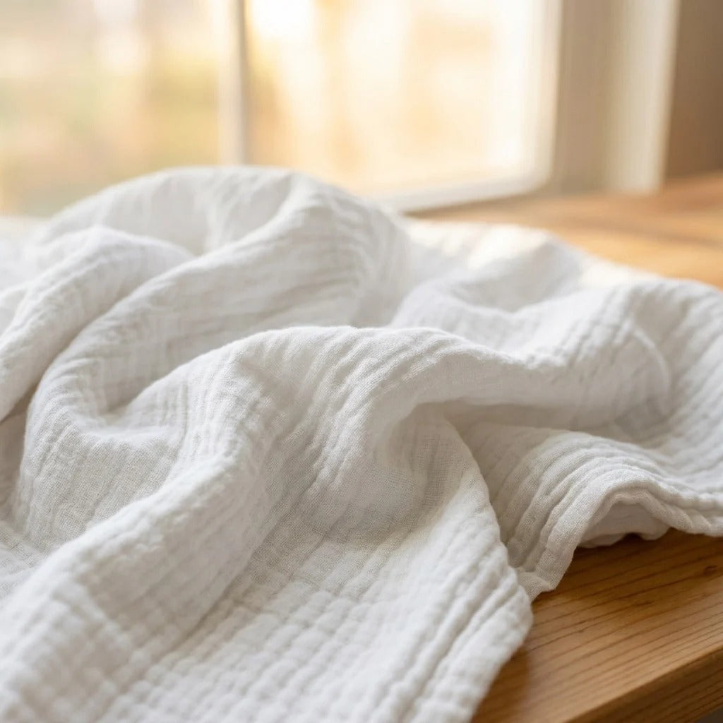 Organic Cotton Muslin Blanket