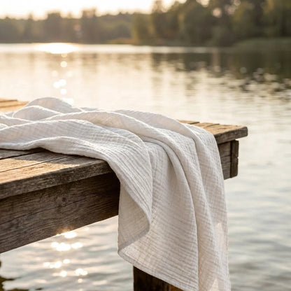 Organic Cotton Muslin Blanket