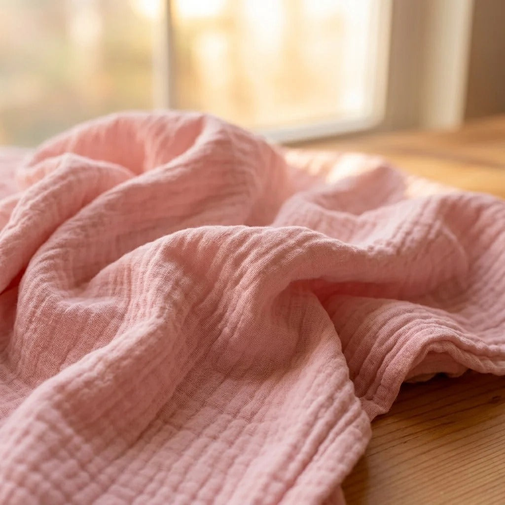 Organic Cotton Muslin Blanket