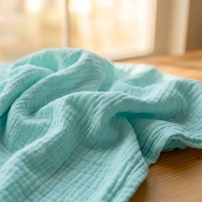 Organic Cotton Muslin Blanket