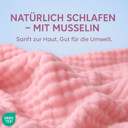 Cotton muslin blanket