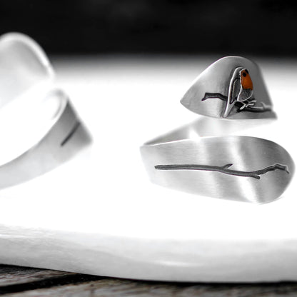 Robin Spiral Ring
