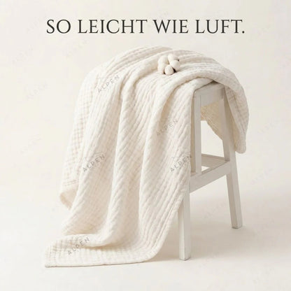 Cotton muslin blanket