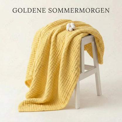 Cotton muslin blanket