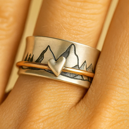 Mountain Love Ring