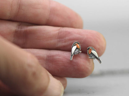 Robin Stud Earrings